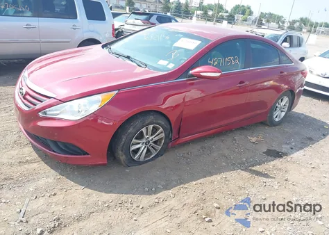 2014 Hyundai Sonata Gls из США, поврежденный, VIN 5NPEB4AC5EH896905
